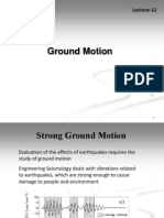 Lecture12 Groundmotion