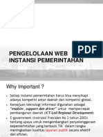 Pengelolaan Website