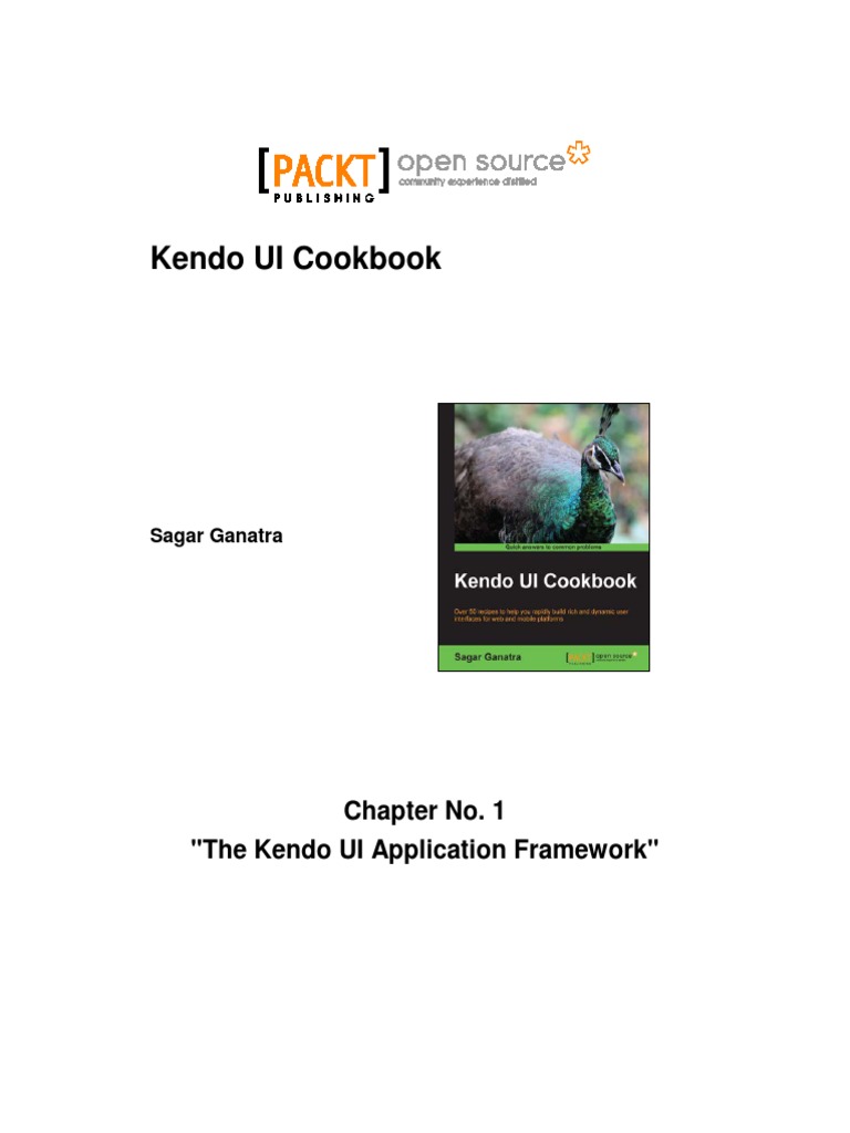 Kendo UI Cookbook Sample Chapter | PDF | Dynamic Web Page | Html Element