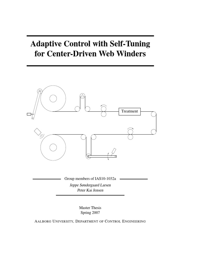 Adaptive Control for Web Winders | PDF | Viscoelasticity | Classical ...