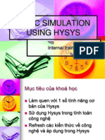 Basic Simulation Using Hysys - m1