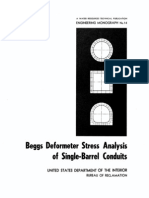 Begg Stress Analysys of Single Barrel Conduit