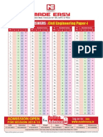 Ies-2014 Answers:: Civil Engineering Paper-I