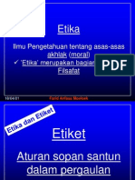 Etika Kedokteran dan Hukum Kesehatan