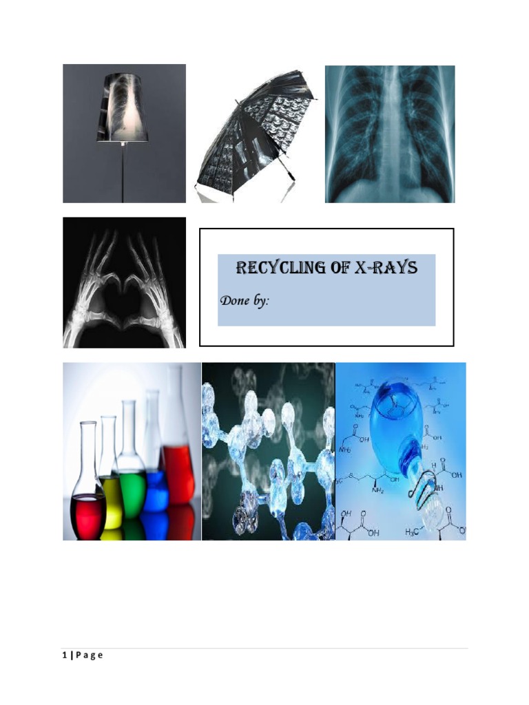 Recycling of XRays Mine X Ray Applied And Interdisciplinary Physics