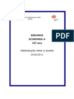 Resumos Economia A - 10º.ano