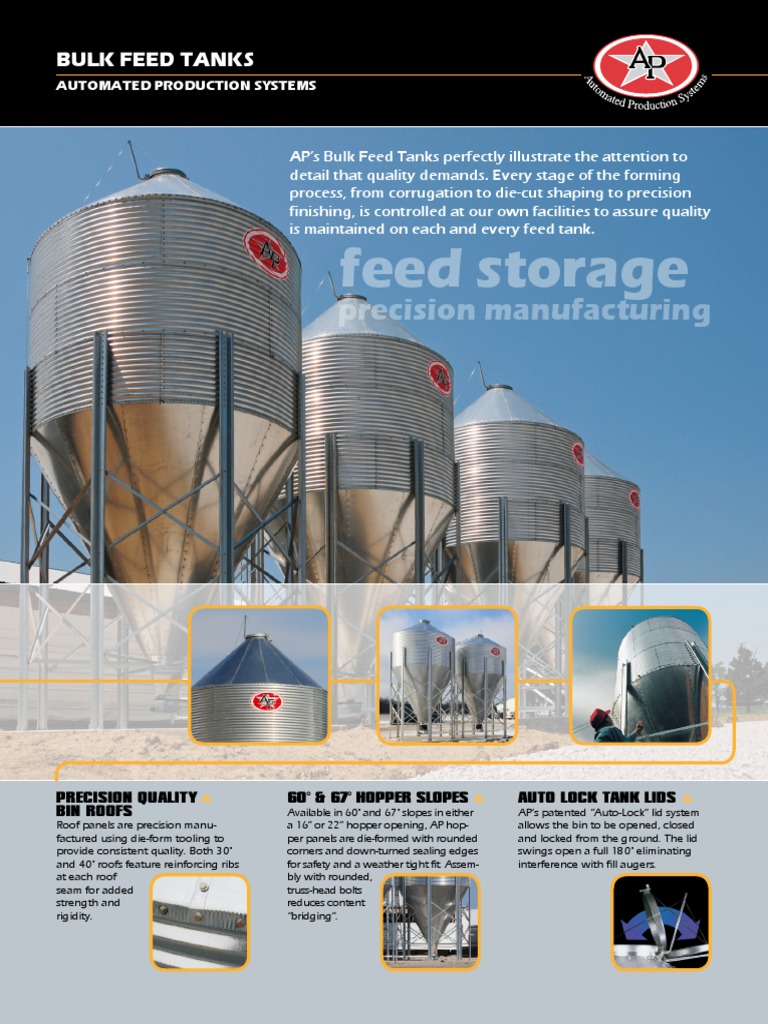AP53 Bulk Feed Tanks (Brochure) PDF Ladder Tire
