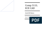 AutoCAD Basics: An Introduction to the Software's Interface and Common Commands