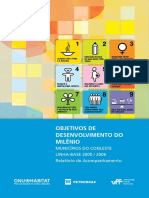 Objetivos de Desenvolvimento Do Milênio: Municípios Do Conleste, Linha Base 2000-2006