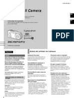 Sony Dsc-p10 Manual de Instrucciones