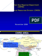 Central and West Asia Regional Department (CWRD) Energy and Natural Resources Division (CWEN)