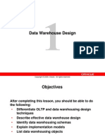 CH1 Data Warehouse Design