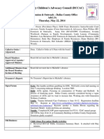 May 2014 DCCAC Minutes