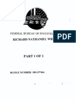 Richard Wrights' FBI file - part 1