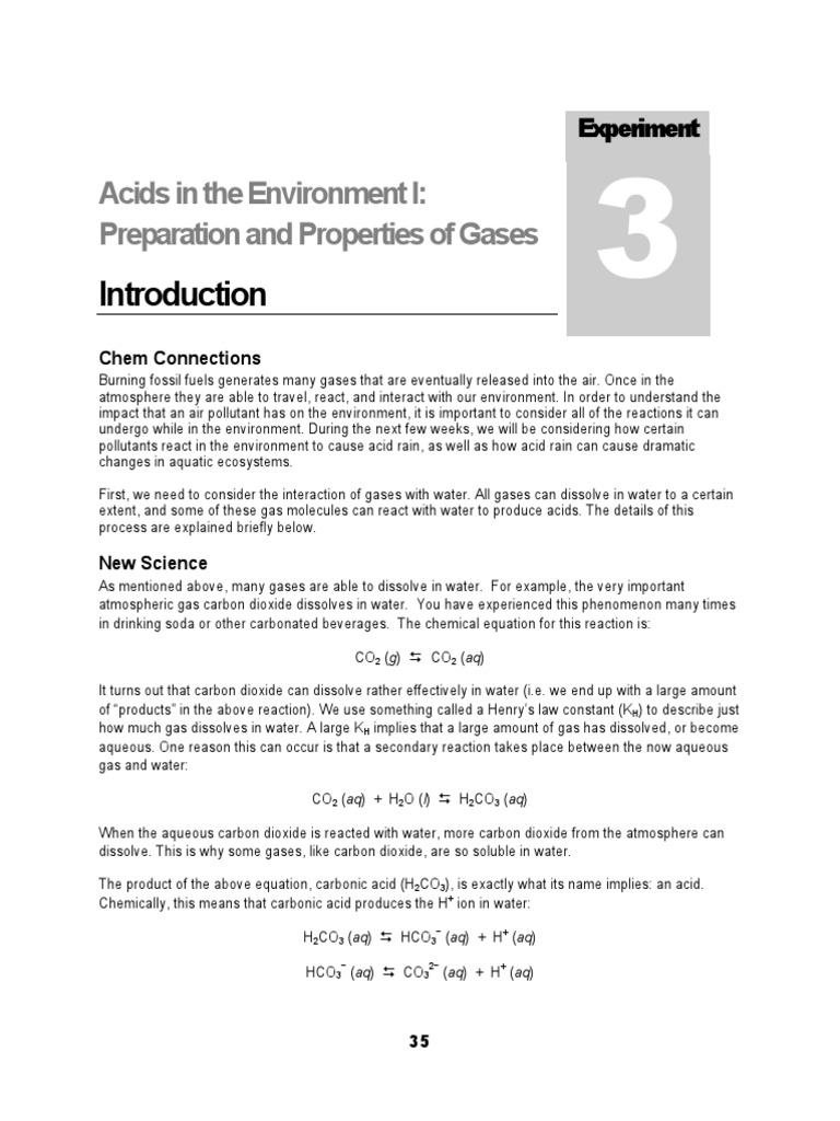 4 Chapter 3 AcidEnv1 CO2 V Final | PDF | Carbon Dioxide | Syringe