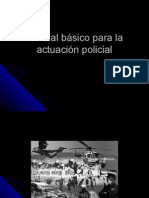 Manual basico de actuación policial rec por Segio autor libro el 16-12-08