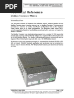 410040C Modbus Translator Tech Ref