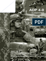 ADP 4-0 Sustainment