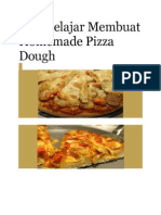 Jom Belajar Membuat Homemade Pizza Dough