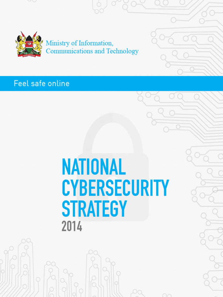 Kenya National Cybersecurity Strategy2014 PDF Computer Security