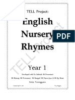 English Year 1 - Nursery Rhyme Book Title Page