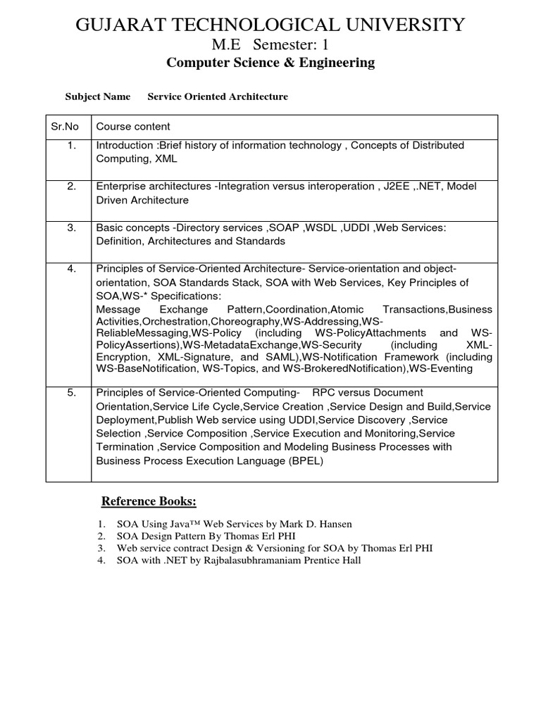 ME Computer Science & Engineering.pdf Service Oriented Architecture