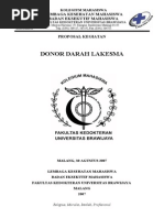 Download Proposal Donor Darah 2007 by dj-amil SN230982488 doc pdf