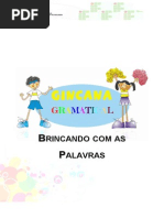 Projeto de Gincana Gramatical