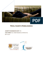 Alberta Rural Homelessness Report