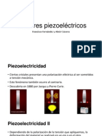 Sensores Piezoeléctricos