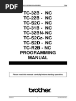 Download Brother - TC-S2D - Programming Manual by dncz69 SN230993275 doc pdf