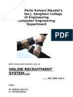 Online Recruitment System