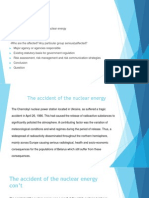 Radiation Exposure Case - Chernobyl Disaster in 1986