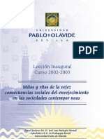 Malogón Bernal. Mitos y Ritos de La Vejez, Consecuencias Sociales Del Envejecimiento en Las Sociedades Contemporáneas