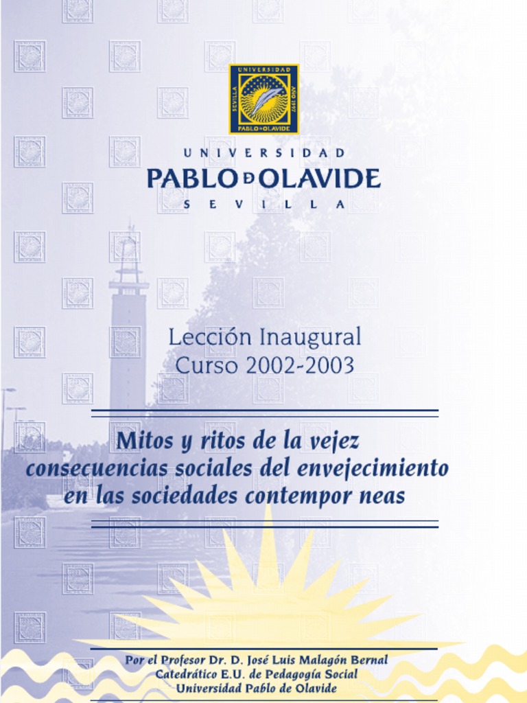 Mitos y realidades de la vejez | PDF | Vejez | Mitología griega