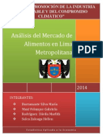 Análisis Del Mercado de Alimentos en Lima Metropolitana