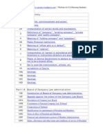 Company Laws Sections CA_ CS_ ICWAI