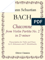 Bach Chaconne