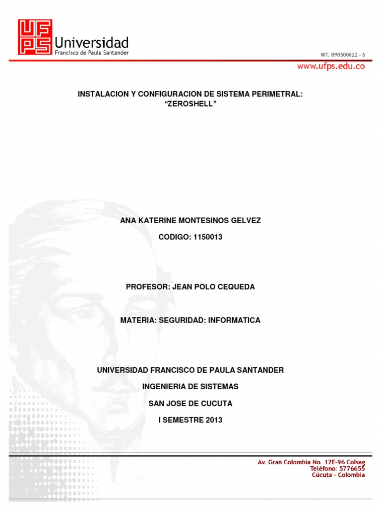 Instalación y Configuración de Zeroshell | PDF | Dirección IP | Red ...