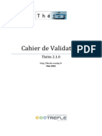 Cahier de Validation Thetis-2.1.0