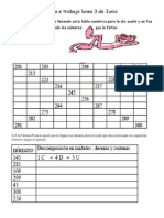 Guía e Trabajo Lunes 3 de Junio