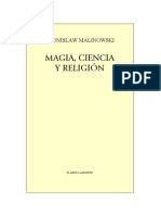 Malinowski, Bronislaw - Magia ciencia y religion
