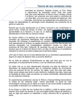 Teoría de las ventanas rotas: cómo el desorden y descuido generan delito