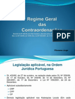 Legislação aplicável a contraordenações na ordem jurídica portuguesa