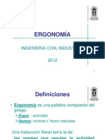 Ergonomía Tema 1