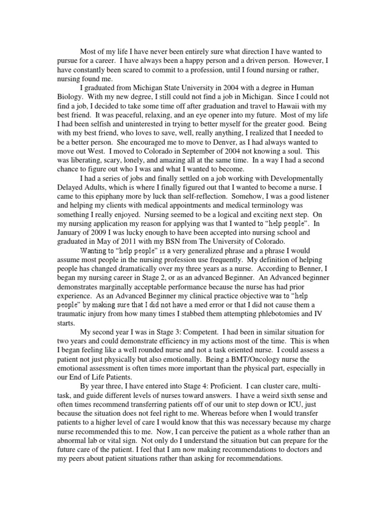 Medical narrative writing examples image