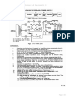 EC29003 Introduction To Electronics Lab: Experiment No. 03