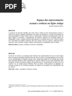 Espaço Das Representações Sexuais e Eroticas No Antigo Egito