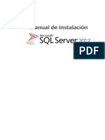 Manual de Instalacion de SQL Server 2012