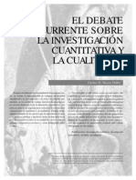 Vasco, Carlos E - El Debate Recurrente Sobre La Investigación Cuantitativa y La Cualitativa